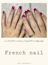 ケー(K)/フレンチネイル