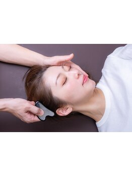 ヘッドスパで癒されたい