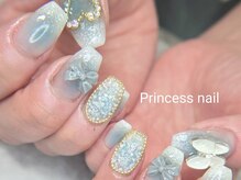 プリンセスネイル(Princess nail)/ブルーチークリボン15600