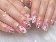 チル(chill)/ハートミラーネイル