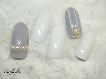 アンベリール 横浜店(Embellir)/（418）ストライプネイル