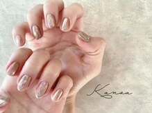 カノアネイルプレイス(KANOA nail place)/ぽこぽこ×オーロラニュアンス