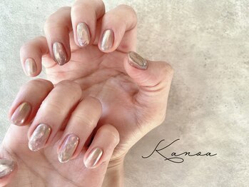 カノアネイルプレイス(KANOA nail place)/ぽこぽこ×オーロラニュアンス