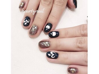 ハーティーネイル hearty nail 溝の口店/ライブコーデネイル