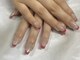 リノリー 仙台駅西口店(rinory)の写真/美フォルムで指をすらっと長く魅せる◎流行りのワンホン・韓国ネイルならスカルプがおすすめ☆
