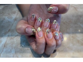 ミニュー(Minieux)/ガラスラメグラデーション