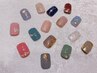 ☆Footワンカラー 選べる親指アート2本付き　￥10800～　⇒　￥９３５０！！