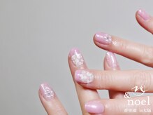 ノエル(Noel)/レースフラワーネイル