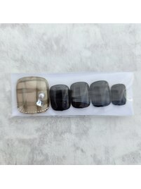 フット定額親指アート