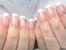 フレンチネイル ¥9350円→¥8000