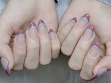 ネイルズバー 新宿店(Nails Bar)/ニュアンスラインフレンチネイル
