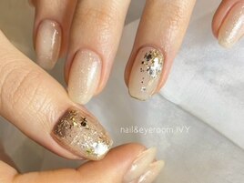 ホワイト/ゴールド/クリスマス