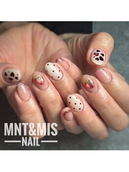 ミントアンドミスネイル(Mnt&Mis NAIL)/持ち込みデザイン　¥9800～