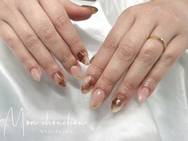 *ニュアンス ヌーディーネイル*