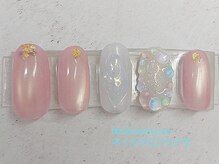 ネイル サロン ラグゼ(Nail Salon Luxe)/雪の結晶　オーロラ