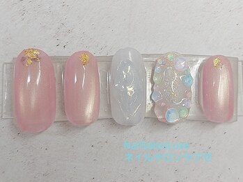 ネイル サロン ラグゼ(Nail Salon Luxe)/雪の結晶　オーロラ