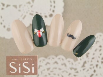 シシ(SiSi)/大人気！ヒゲネイル★