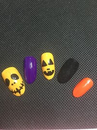 ハロウィンネイル