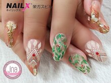 ネイリックス 栄ガスビル(NAILX)/ALL手描き☆エスニック柄