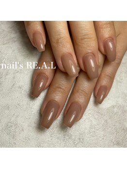 ネイルズリアル(nail's REAL)/ワンカラーネイル