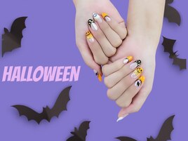 ハロウィンネイル