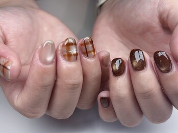 オーパス ノース(OPUS north)/お客様ネイル/古川/持込デザイン