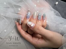 ユーネイル(YW nail)/フルアート＋パーツ