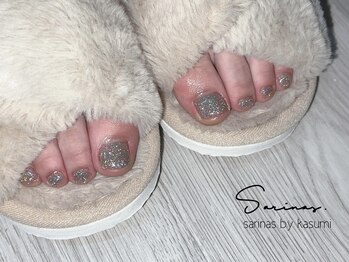 サリナスネイル 西院店(SARINASNAIL)/オーロラフラッシュネイル