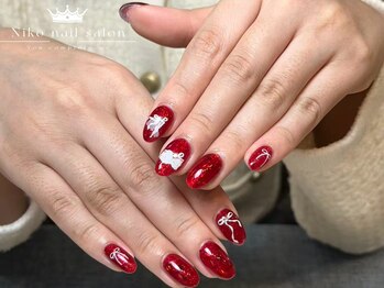 ニコ 銀座本店(Niko)/クリスマス/冬ネイル/ツイード