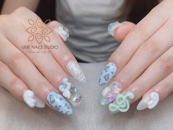 ウメネイルスタジオ(UME NAIL STUDIO)/題長さだしやり放題×つけ放