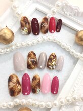 ネイルサロン 爪/秋冬ネイル