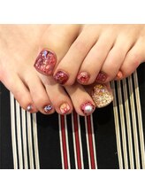 ピピランチェ(PIPIRANCHE)/個性派フットネイル