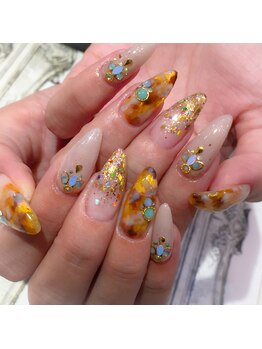 グランディール(Grandir)/べっ甲ネイル