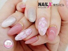 ネイリックス 栄ガスビル(NAILX)/ガーリーFlowerネイル☆
