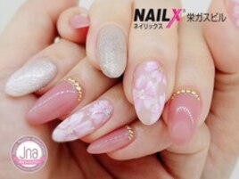 ガーリーFlowerネイル☆