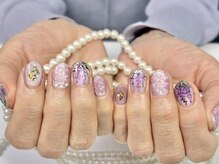 アンドシュシュネイル(&CHOU CHOU nail)/持ち込みアート120分