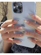 ヘブン ネイル 鶯谷(HEAVEN Nail)/ゴージャスで個性的なデザイン