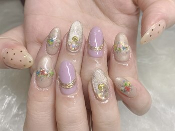 ミラクル 北浦和(mila-cle)/フラワーネイル/春ネイル