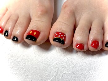 キャラクター風ネイル♪