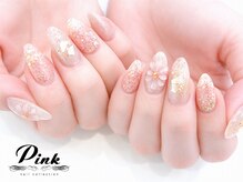 ネイルコレクション ベビーピンク(Baby Pink)の雰囲気（日常使い～イベントにOKなアート多数あり。1000種以上ご用意♪）