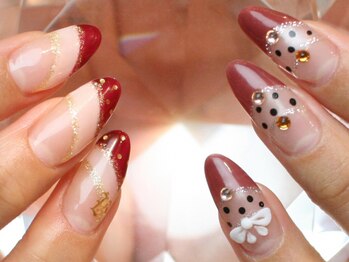 キサキ(Kisaki)/リボンネイル