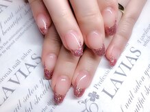 プロフェッショナル ネイルサロン ラヴィアス(LAVIAS)/【ジェル】フレンチ