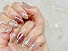 フリープ(freep)/シンプルミラ-ネイル春 夏 秋 冬