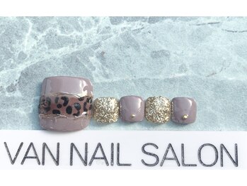 ヴァンネイル 海老名店(Van Nail)/フット定額デザイン