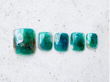 ルフトエーデ(LUFT Ode)/【Foot Art 10】奥行き秋色Blue