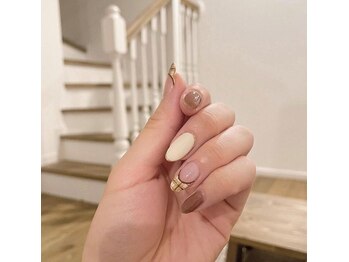ヘアアンドネイル ミューズ 新浦安店(HAIR&NAIL MUSE)/秋チェック大人フレンチブラウン