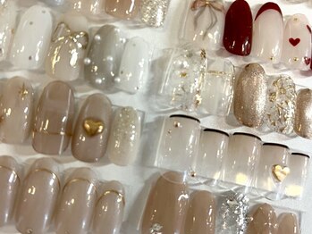 ラミィ(lamie)の写真/様々な種類から毎月好きなデザインを選べる♪毎月変わる飽きのこないデザインで指先を上品に彩ります◎