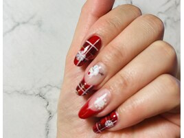 クリスマスネイル