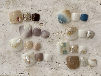 08ネイル(08 nail&school)/Newフットデザイン♪