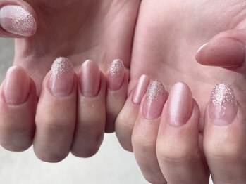 ナチュラルな長さ出し(チップ)